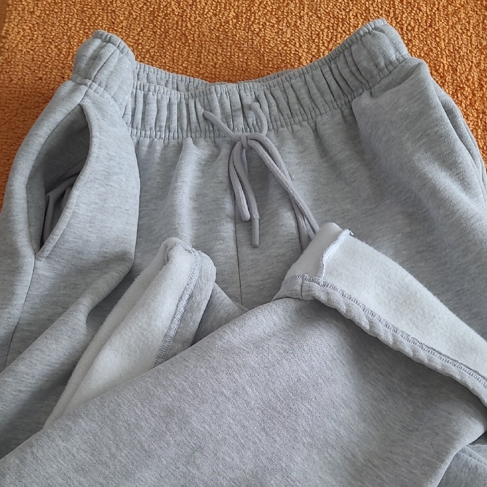 Thick Gray Sweatpants